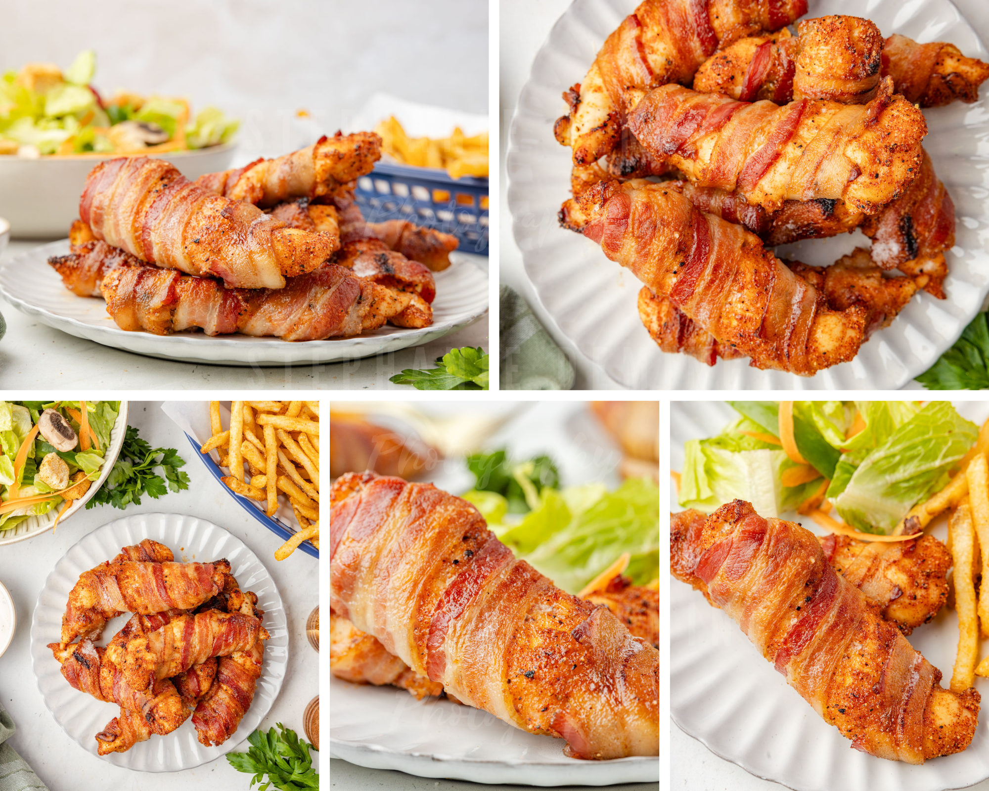 Bacon Wrapped Chicken Tender