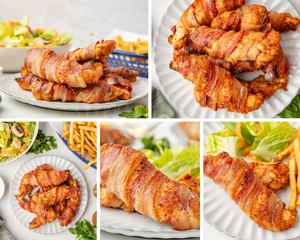 Bacon Wrapped Chicken Tender